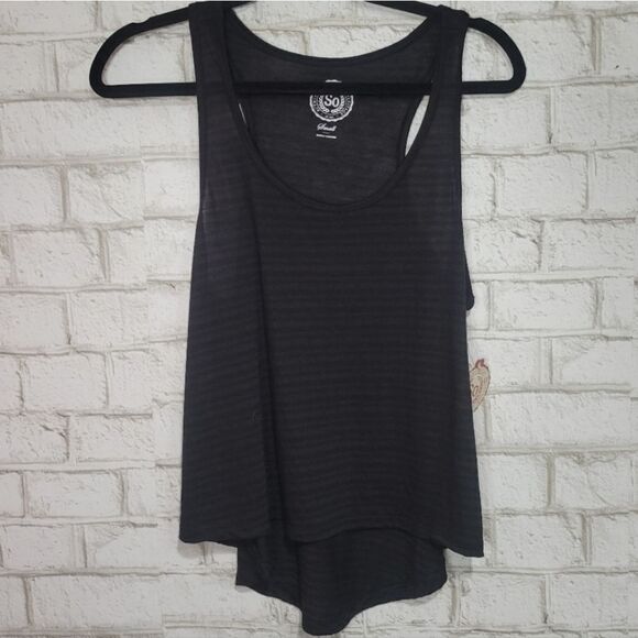 NWT SO black tank top - Picture 2 of 5
